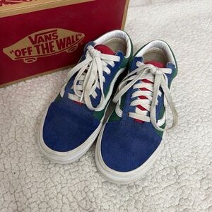 Vans Multicolor Suede Sneakers